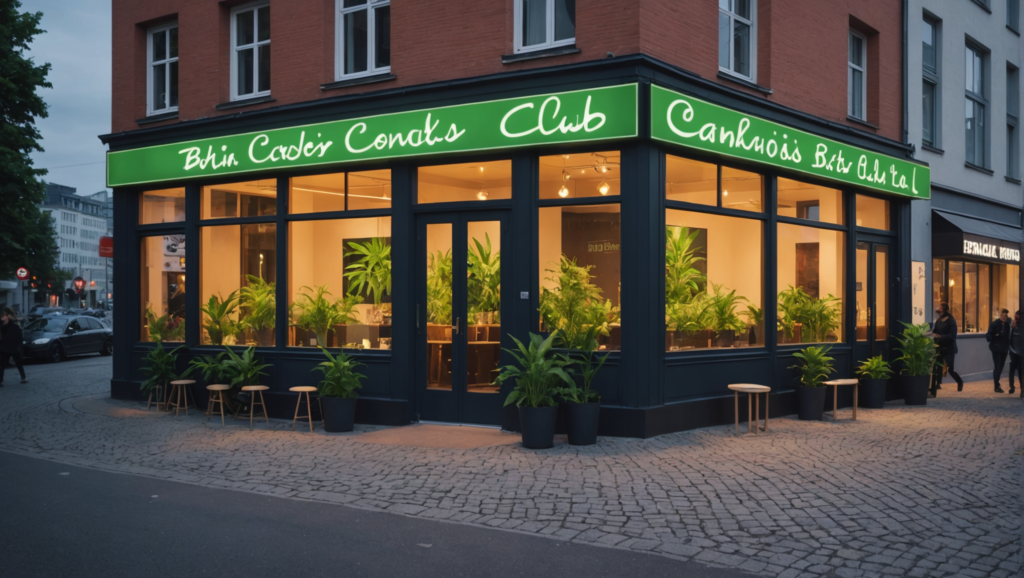 découvrez le tout premier cannabis club légal à berlin ! cet espace innovant offre un cadre convivial pour les amateurs de cannabis, alliant détente, socialisation et sensibilisation. rejoignez-nous et explorez une nouvelle culture autour du cannabis dans la capitale allemande.