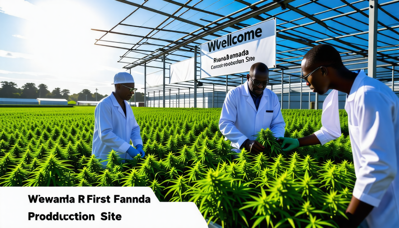 Entdecken Sie die geplante Eröffnung des ersten Produktionsstandorts für Cannabis in Ruanda im September. Eine Initiative, die die Marke zu einem historischen Turnier für das Land und ihre Wirtschaft machte, mit Blick auf die Förderung von praktischen Gebrauchsgütern und Innovationen in der Cannabisindustrie.