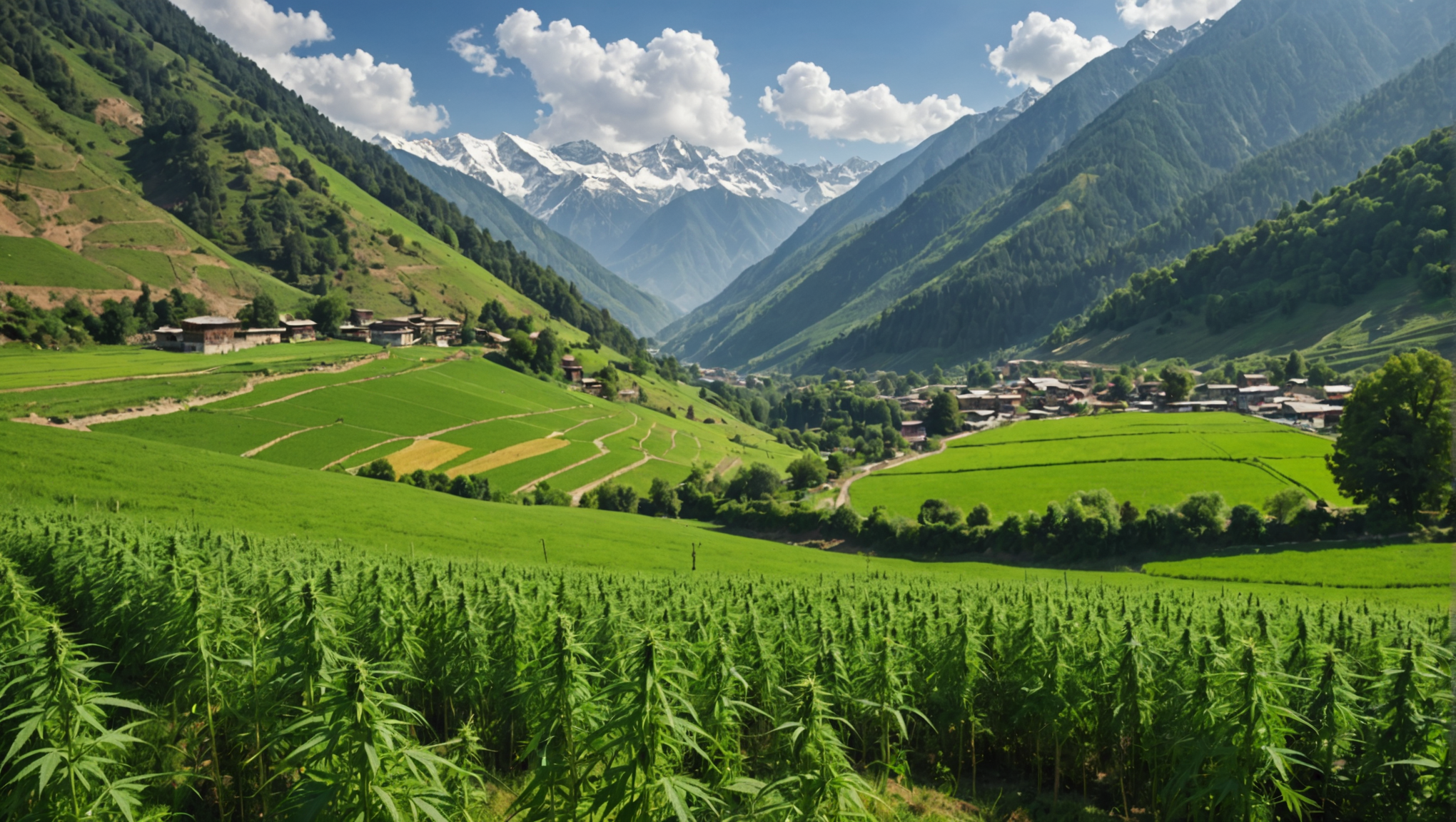 découvrez comment l'himachal pradesh en inde entre dans une nouvelle ère grâce au développement du chanvre industriel et du cannabis médical. explorez les impacts économiques, environnementaux et sociétaux de cette révolution verte.