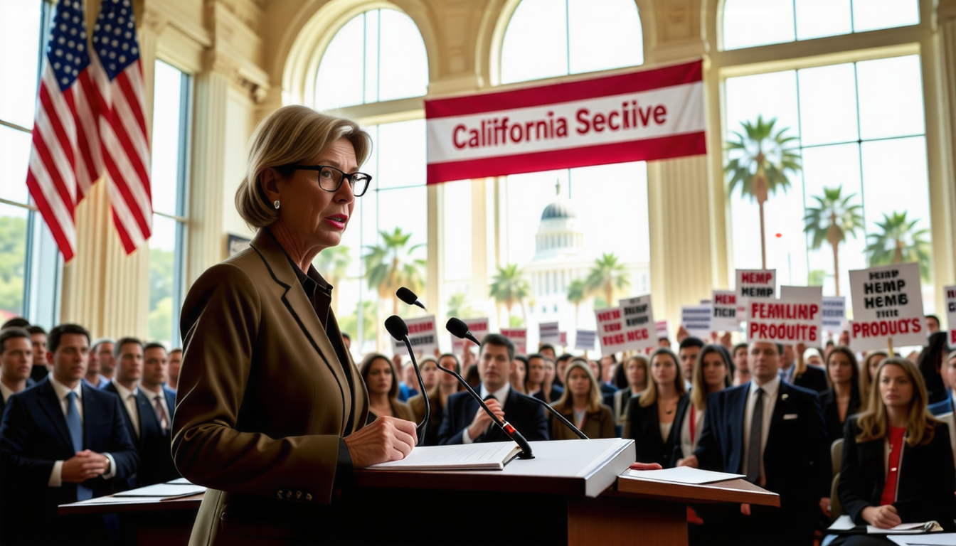 Descubra las nuevas propuestas de California mirando entre los productos derivados del chanvre que contienen thc. Una iniciativa que pretende proteger la salud pública y regular el uso del cannabis en el Estado.