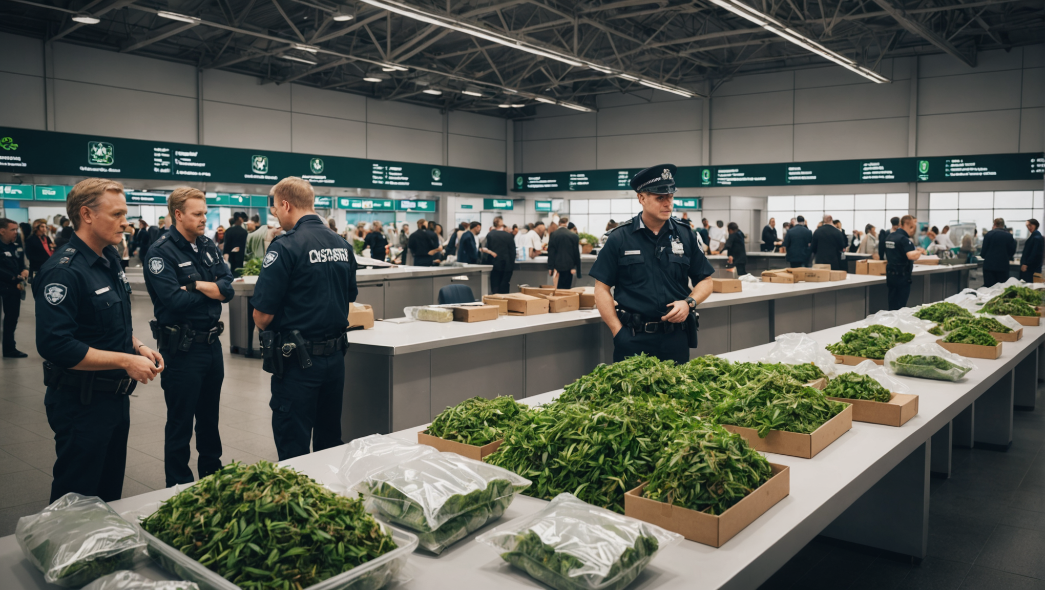 scopri l'aumento spettacolare dei saisies della cannabis negli aeroporti britannici, che sono triplicati in solitaria un anno. analizzare le cause e le implicazioni di questa tendenza inquiétante.