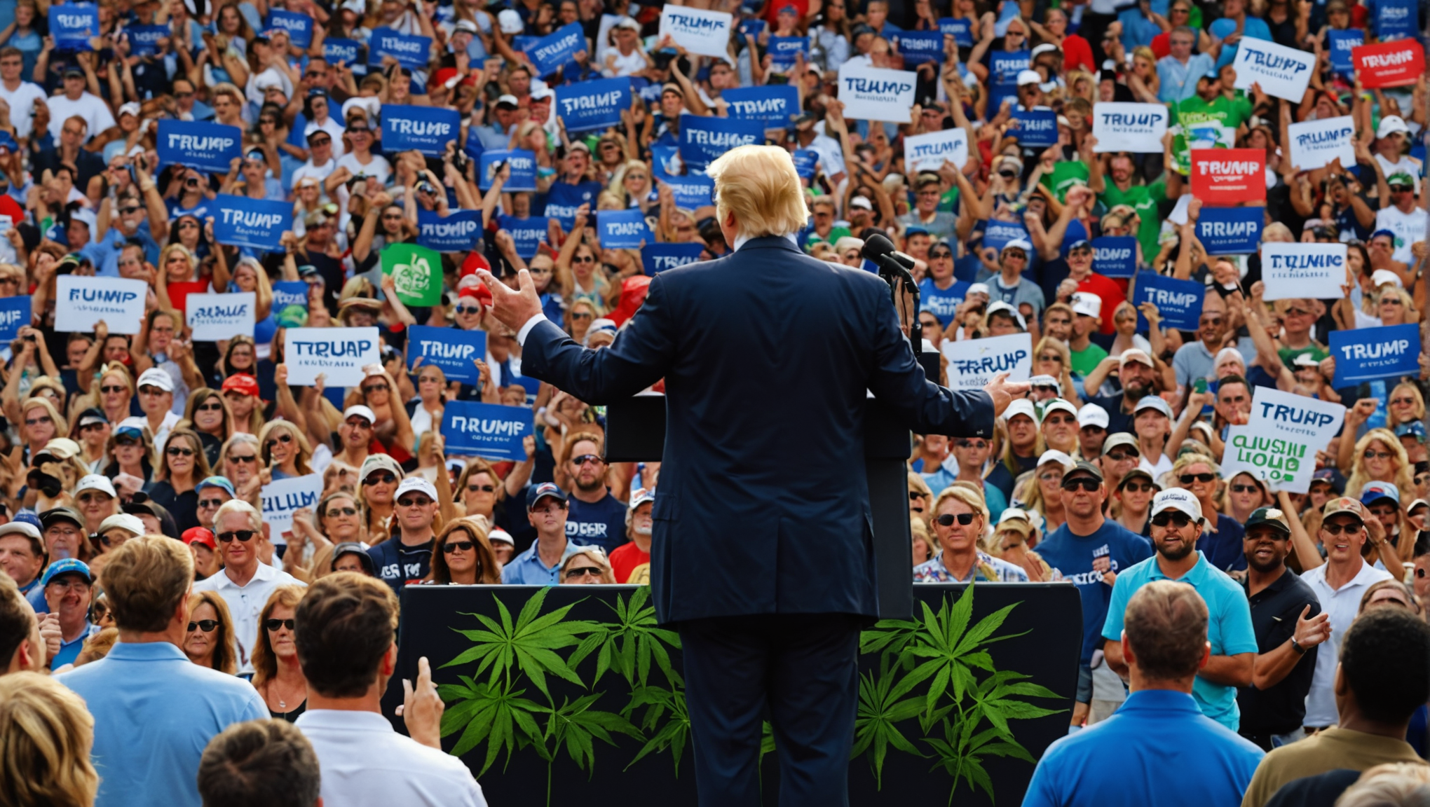 dans un tournant surprenant, donald trump exprime son soutien à la légalisation du cannabis en floride, une déclaration qui pourrait influencer les élections de novembre. découvrez les implications de cette position audacieuse dans le paysage politique actuel.