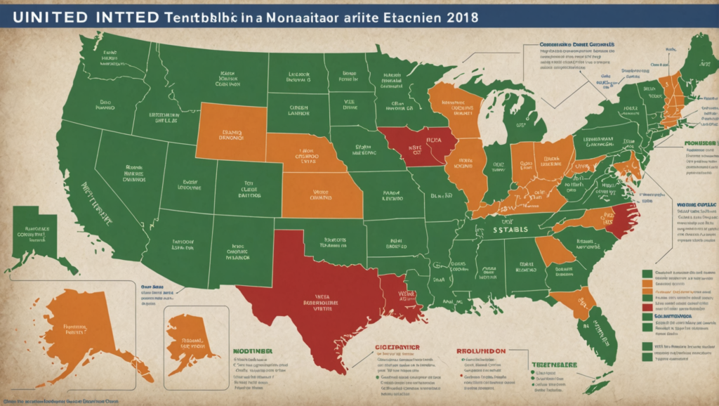 découvrez les territoires des états-unis qui vont voter sur la légalisation du cannabis en novembre 2024. informez-vous sur les enjeux, les implications et les tendances actuelles entourant ce sujet crucial pour le pays.